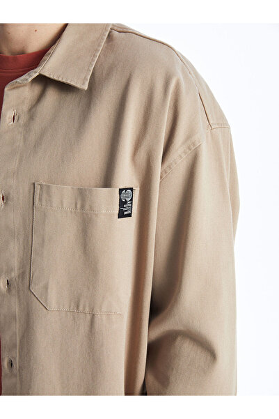 LC Waikiki Lcw Casual Fit Long Sleeve Men's Shirt Jacket