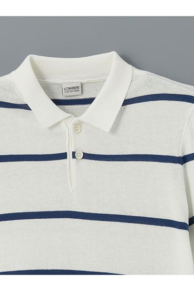LC Waikiki Pulover tricotat pentru băiat cu gât polo