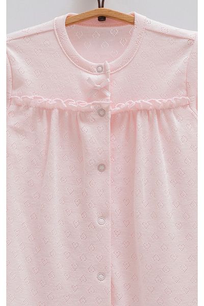 Caramell 100% Organic Pyton Bird Baby Romper 0-6 Adjustment