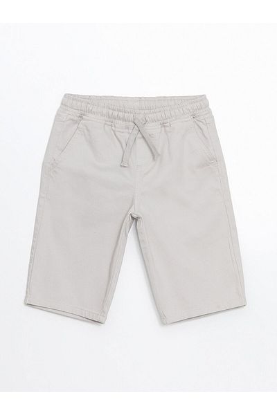 LC Waikiki Elastic Waist Textured Boy's Shorts