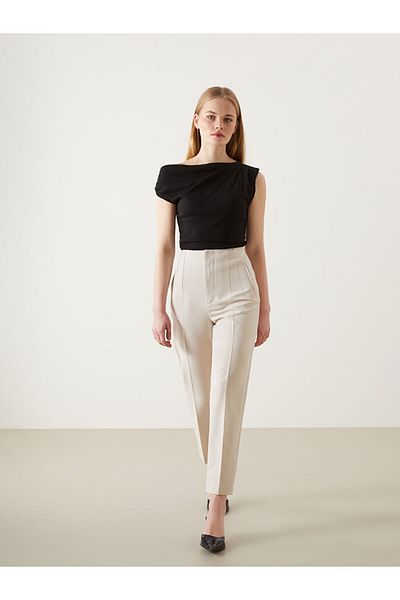 LC Waikiki New Season Slim Fit Women's Trousers - S5Hv37Z8