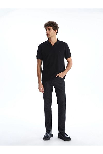 LC Waikiki Ανδρικό κοντομάνικο μπλουζάκι LCW ECO Polo Neck