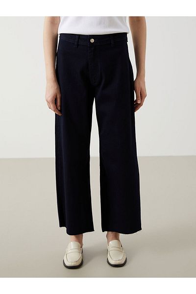 LC Waikiki Pantaloni de damă în jean Wideleg
