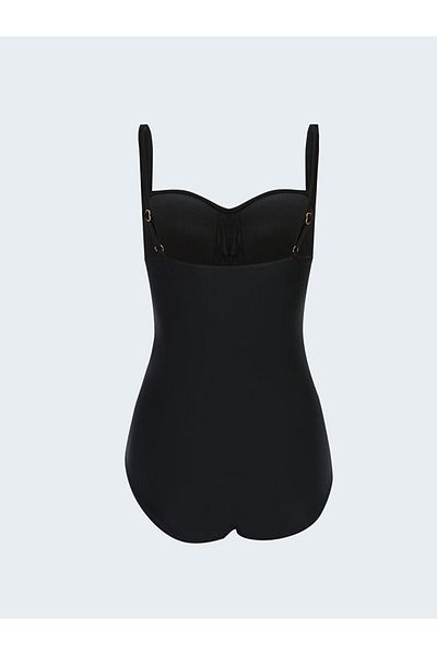 LC Waikiki Costum de baie pentru damă cu guler în formă de inimă