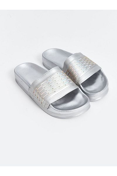 LC Waikiki Stripe Patterned Women's Slippers