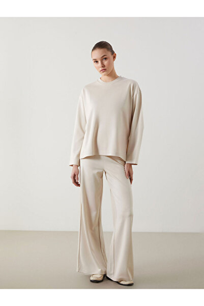 LC Waikiki Γυναικείο φούτερ με φαρδύ πόδι με ελαστική μέση