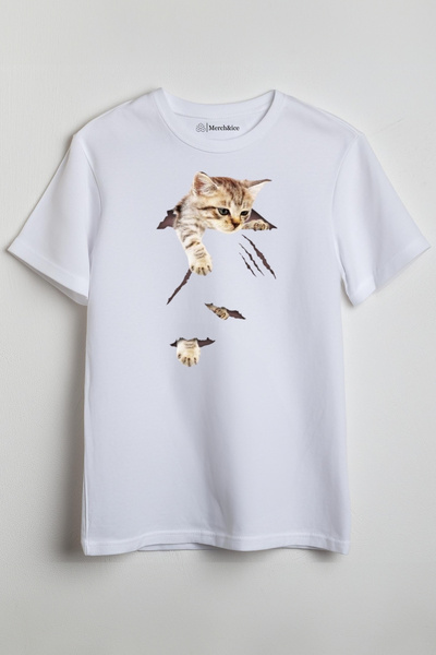 Merch&ice Poderano mačka Štampano Unisex T-shirt