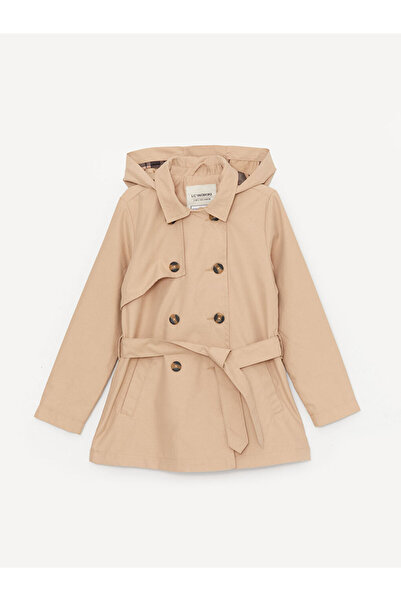 LC Waikiki Trench basic cu glugă pentru fete