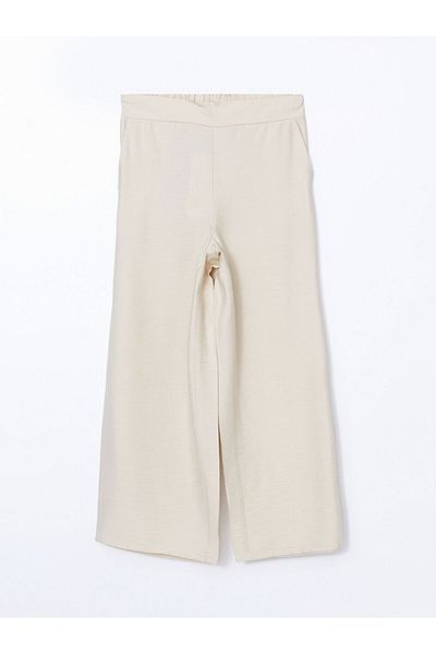 LC Waikiki Create Your Style from Uzg Store |   Wide Leg Women's Trousers with Elastic Waist