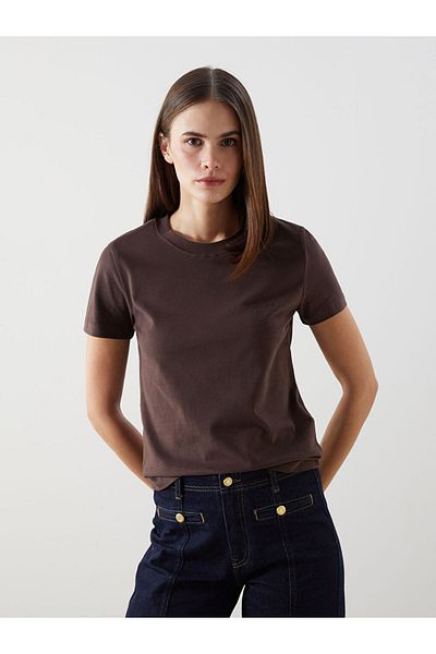 LC Waikiki Γυναικείο T-Shirt με λαιμόκοψη LCW