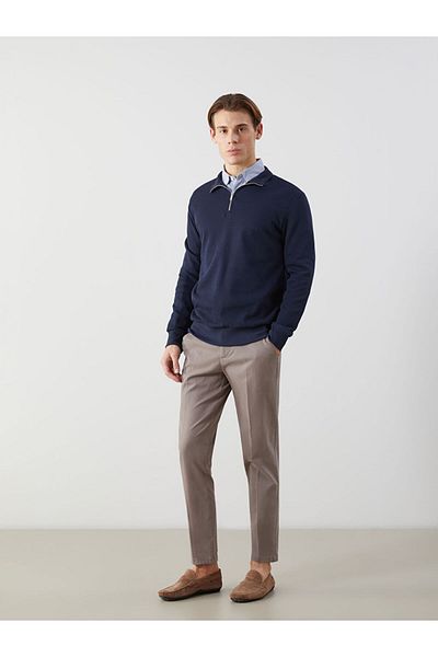 LC Waikiki Lcw Stand Collar Men's Sweatshirt Fast Fashion