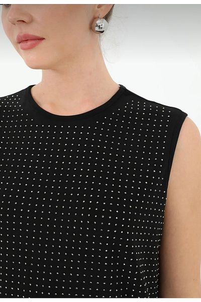 semela Stone Detailed Underwear Tunic