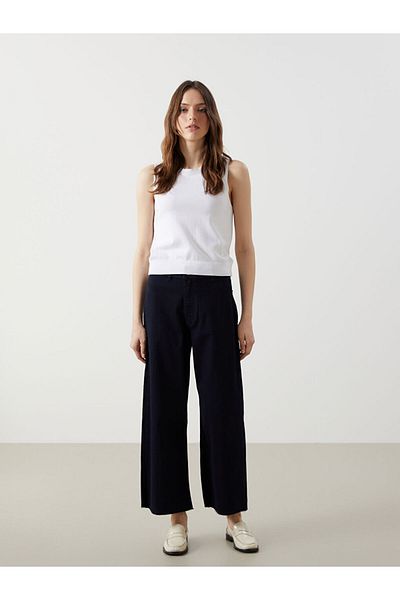 LC Waikiki Pantaloni de damă în jean Wideleg