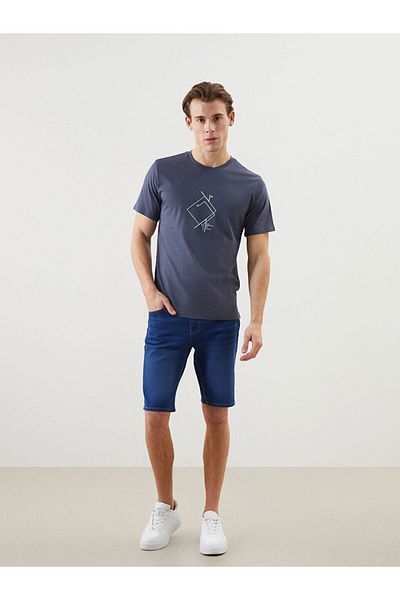 LC Waikiki New Season Crew Neck Printed Men's T-Shirt - S5K341Z8