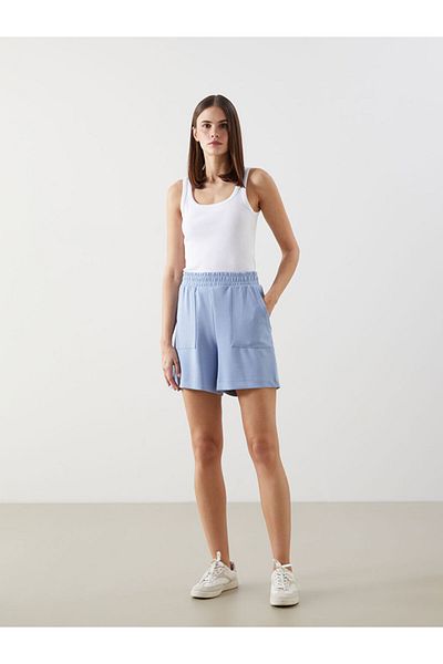 LC Waikiki Pantaloni scurți de damă cu talie elastică