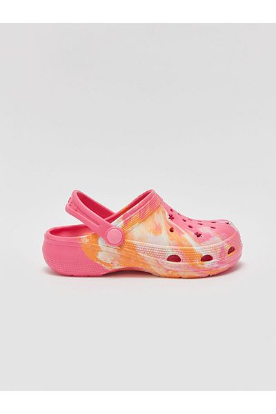 LC Waikiki New Season Printed Perforated Girls Sandals - S4Fg99Z4