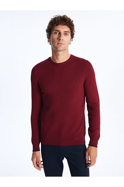 LC Waikiki Lcw Crew Neck Men's Knitwear Sweater Fast Fashion