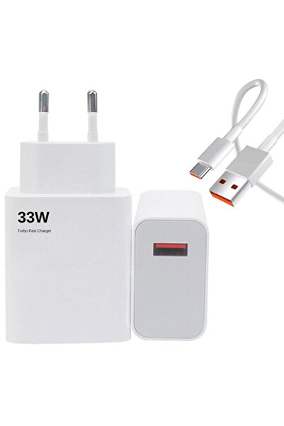 ERMER Tecno Camon 19 Pro MODELİ İÇİN 33W SÜPER HIZLI ŞARJ ALETİ