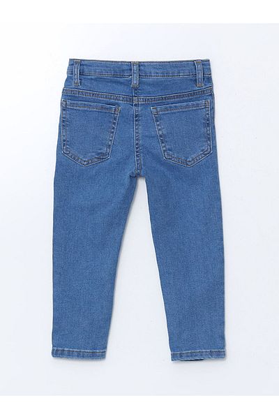 LC Waikiki Pantaloni de jeans pentru fete cu talie reglabilă de sezon nou - S5LL48Z1