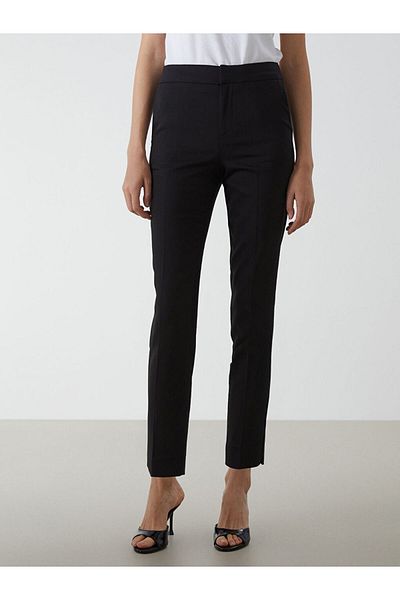 LC Waikiki New Season Elastic Waist Tight Fit Women's Trousers - S5Ik82Z8