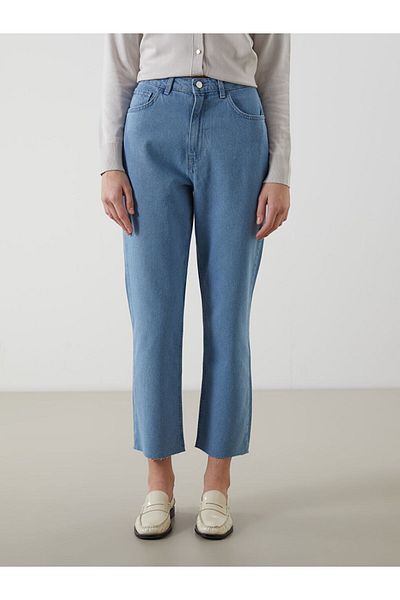 LC Waikiki Pantaloni de damă cu croială dreaptă de sezon nou - S5LG74Z8