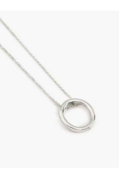 Koton Women's Geometric Detailed Chain Necklace 5Sak70369Aa