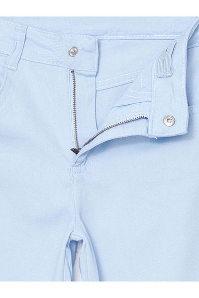 LC Waikiki Pantaloni de jeans pentru fete cu talie elastică ajustabilă de sezon nou - S5GL21Z4