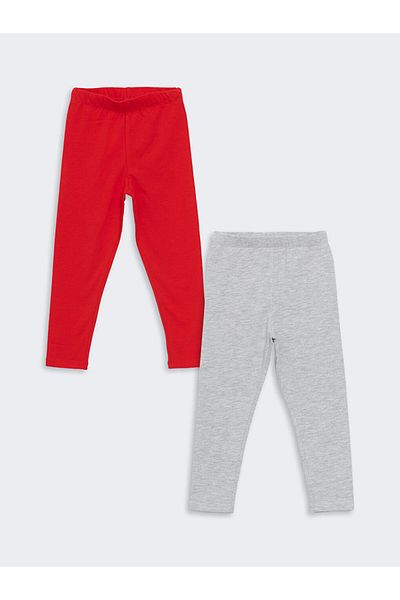 LC Waikiki New Season Baby Girl Leggings with Elastic Waist 2-Piece - S55941Z1