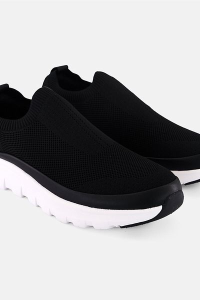 RBX Men Slip On Training Shoes, Black