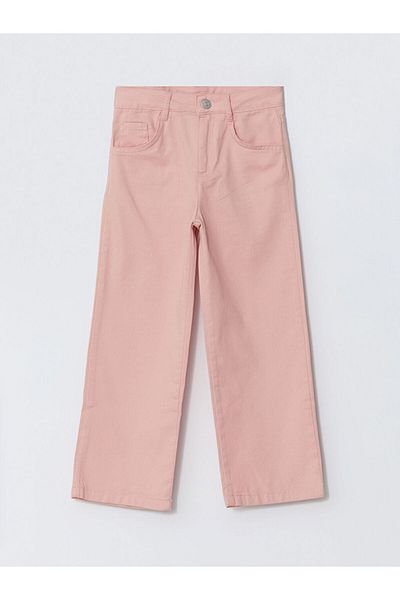 LC Waikiki Pantaloni de jeans pentru fete cu talie elastică ajustabilă de sezon nou - S5GL21Z4