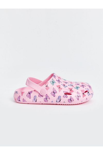 LC Waikiki New Season Printed Girl's Beach Sandals - S4Fa37Z4