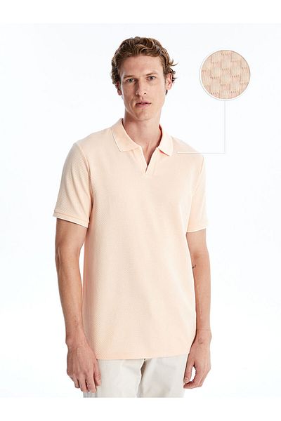 LC Waikiki Ανδρικό μπλουζάκι με κοντό μανίκι Polo λαιμόκοψη