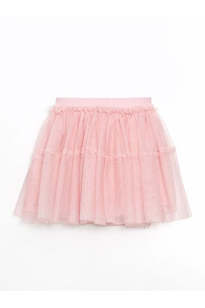 LC Waikiki Lcw Elastic Waist Girl's Tutu Skirt Fast Fashion