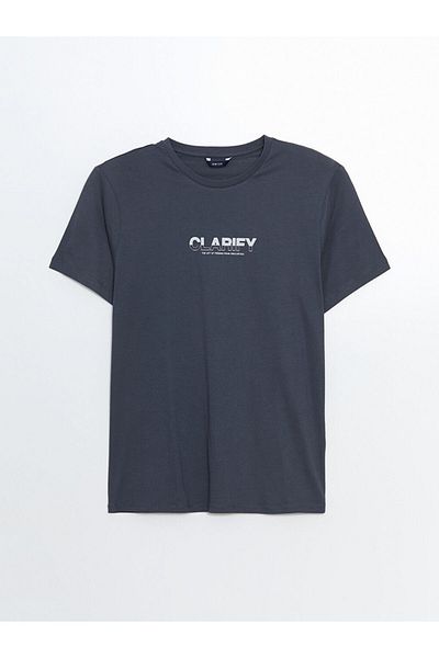 LC Waikiki Crew Neck Short Sleeve Printed Combed Cotton Men's T-Shirt