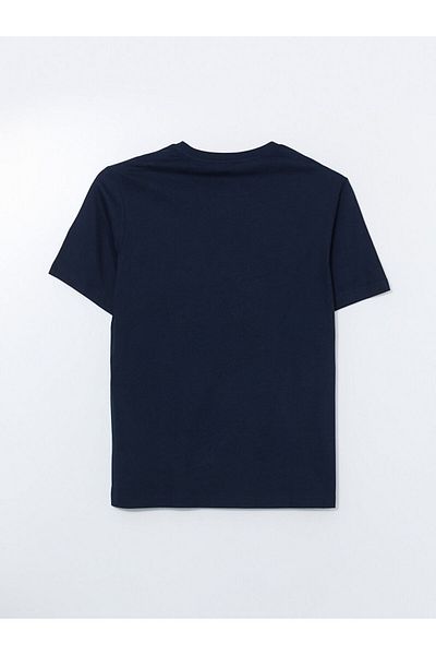 LC Waikiki Lcw Crew Neck Printed Combed Cotton Men's T-Shirt