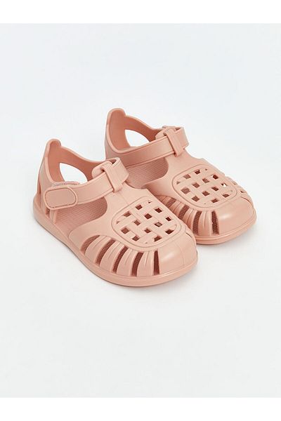 LC Waikiki New Season Velcro Baby Girl Beach Sandals - S5Ii06Z1