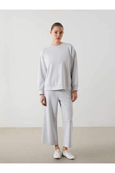 LC Waikiki Sparkling Choices by Shining Store Women's Wide Leg Sweatpants wit...