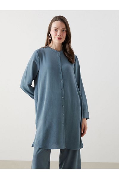 LC Waikiki Lcw Judge Collar Women's Shirt Tunic Fast Fashion