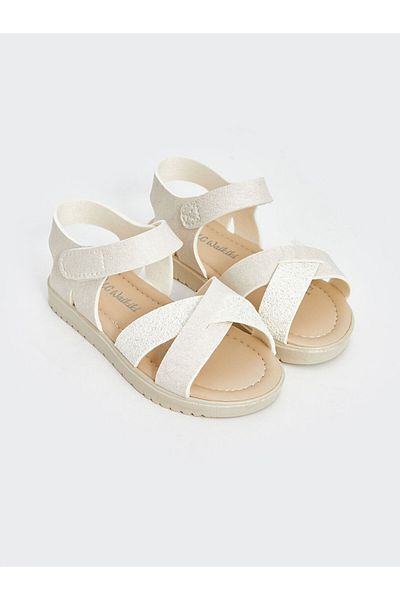 LC Waikiki New Season Cross Banded Baby Girl Sandals - S5Je05Z1