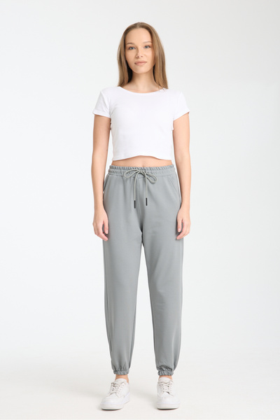 KAPHONE بنطال رياضي نسائي بأرجل مطاطية