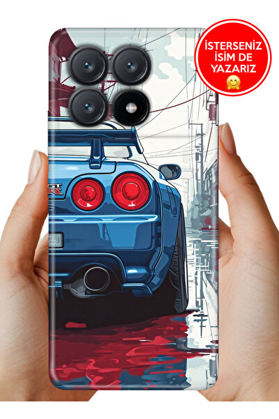 POCO Xiaomi Poco X6 Pro Kılıf Desenli Baskılı Kamera Korumalı Silikon GTRR