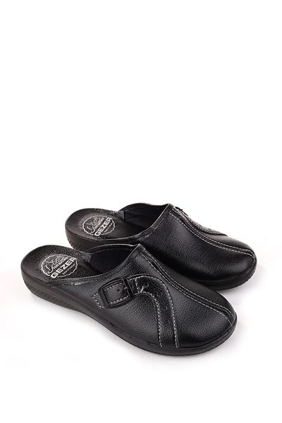 GEZER 16186 Soft Massage Sole Sabo Closed Front καθημερινές γυναικείες παντόφλες