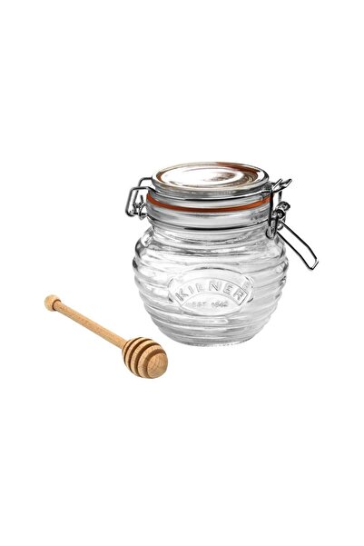 KİLNER Kilner Wooden Ladle Honey Jar 400 ml