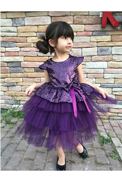 Şenkız Βραδινό φόρεμα για πάρτι γενεθλίων και γάμου με παγιέτες