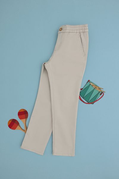 U.S. Polo Assn. Boy's Stone Canvas Trousers 50300984 -Vr049