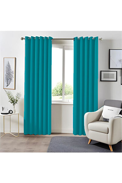 MebelPort Curtain Blackkout Fountain Stitching Shape Single Wing