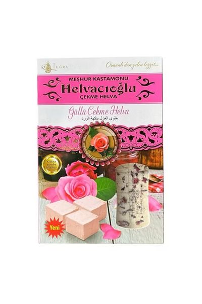 Helvacıoğlu Halva Pull with Rose 280 g