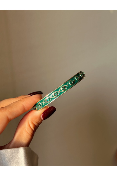 Store Mineli Taş Detay Bilezik