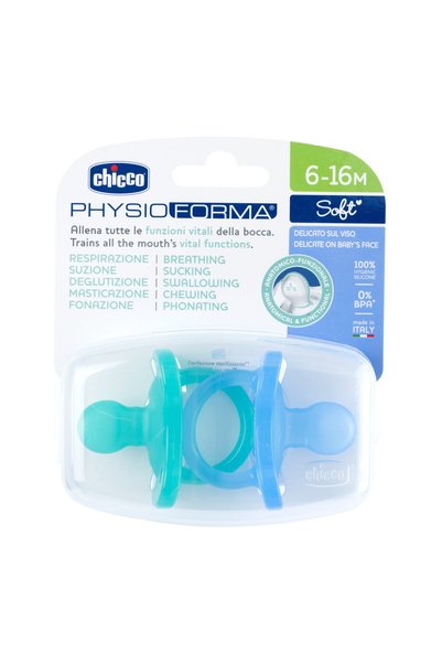 Chicco PHYSIOFORMA SOFT MAVİ 6-16 LUNI 2 BUCĂȚI