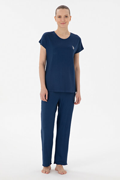 U.S. Polo Assn. Kadın Lacivert Pijama Takımı 50312920-VR033